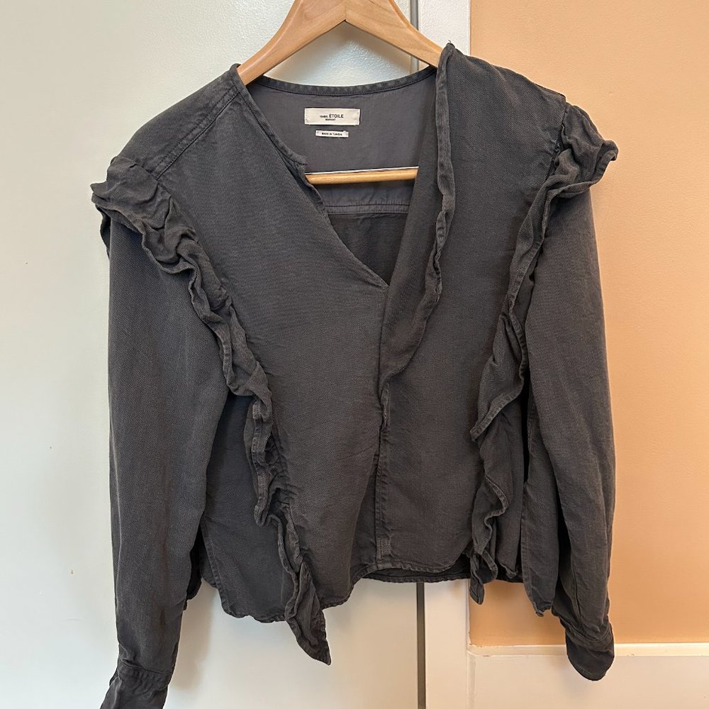 Isabel Marant Etoile ruffled blouse